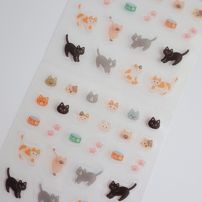 Furukawashiko Chocolog Choco-Peta Stickers - Cat