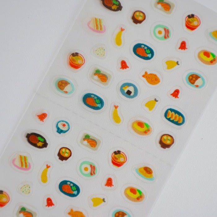 Furukawashiko Chocolog Choco-Peta Stickers - Food