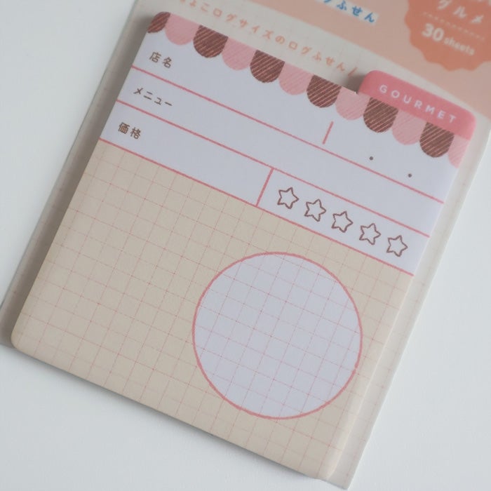 Furukawashiko Chocolog Sticky Notes - Gourmet