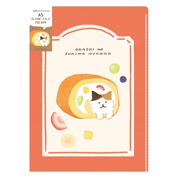 Furukawashiko A5 Clear File - Sukima Nyanko