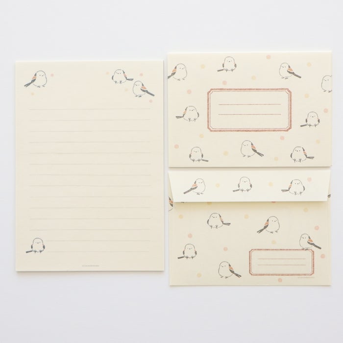 Furukawashiko Stamp Letter Set - Marumaru Kotori