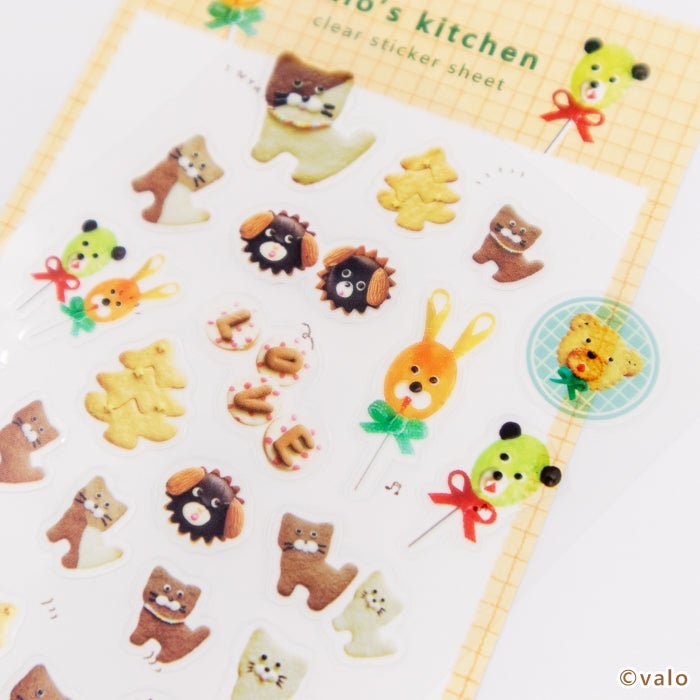 Furukawashiko Clear Sticker Sheet - A Little Snack