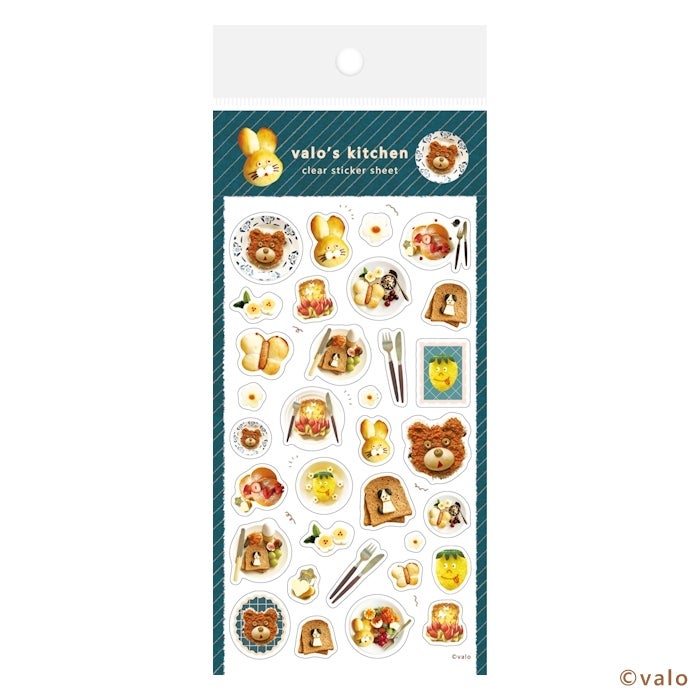 Furukawashiko Clear Sticker Sheet - Plate Time