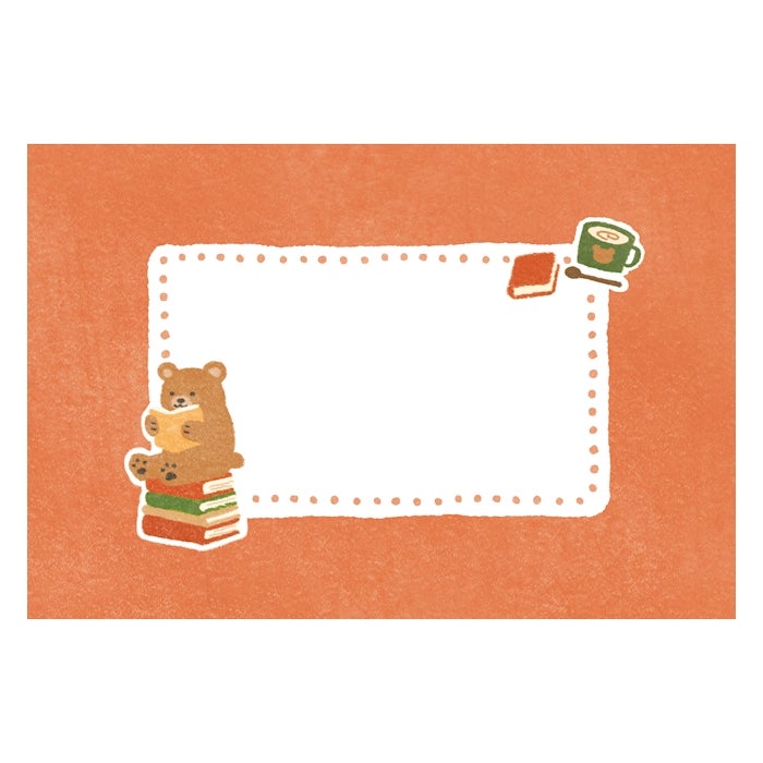 Furukawashiko Today's Letter Set - House and Bear