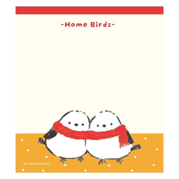 Furukawashiko Memo Pad - Yarn and Bird