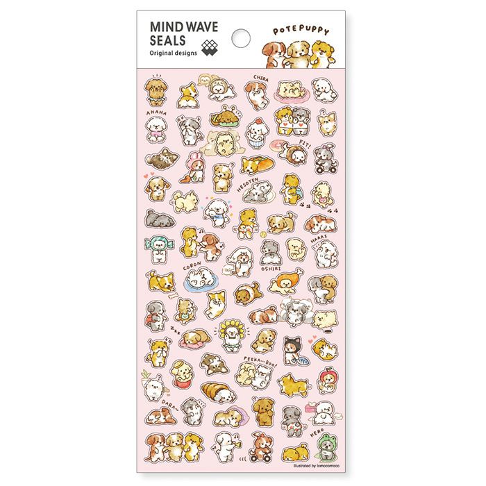 Mind Wave Stickers - POTEPUPPY