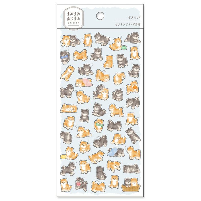 Mind Wave Mame Mame Animal Stickers - Mameshiba