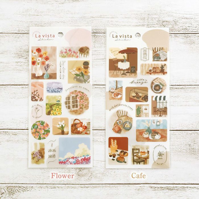 Mind Wave La Vista Stickers - Flower