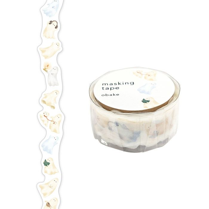 Mind Wave Die-Cut Decoration Masking Tape - Obake