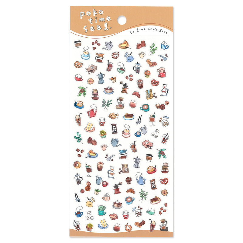 Mind Wave Poco Time Stickers - Coffee