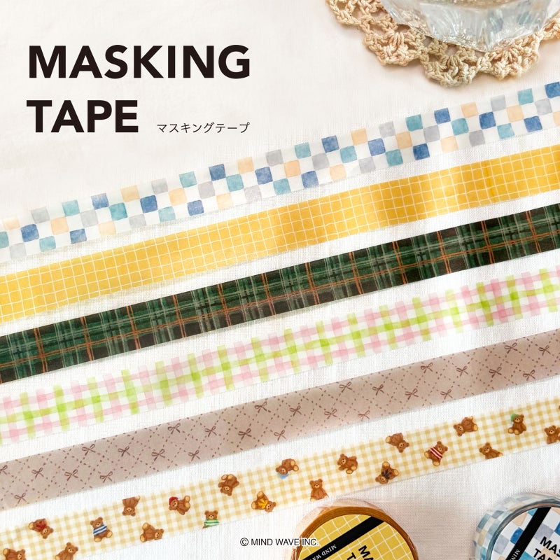 Mind Wave Masking Tape - Check 34