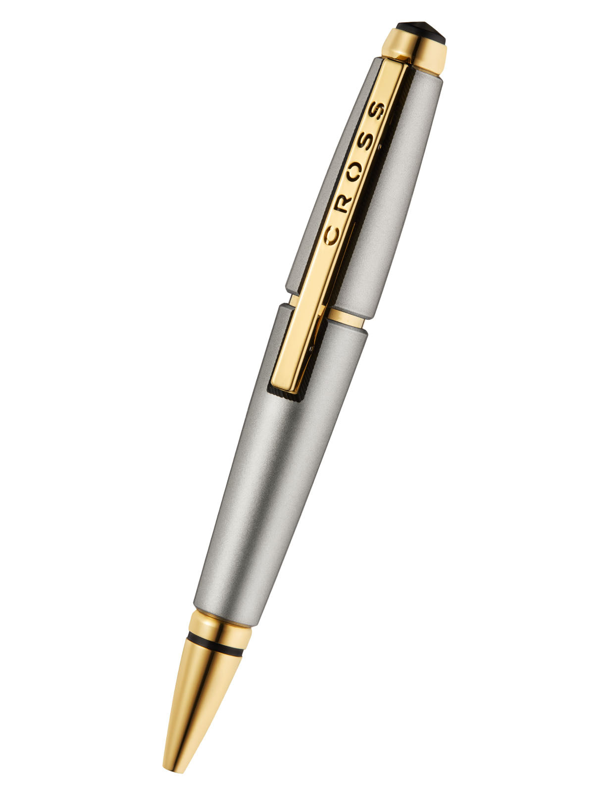 Edge Sonic Titanium Lacquer with Gold PVD Rollerball Pen