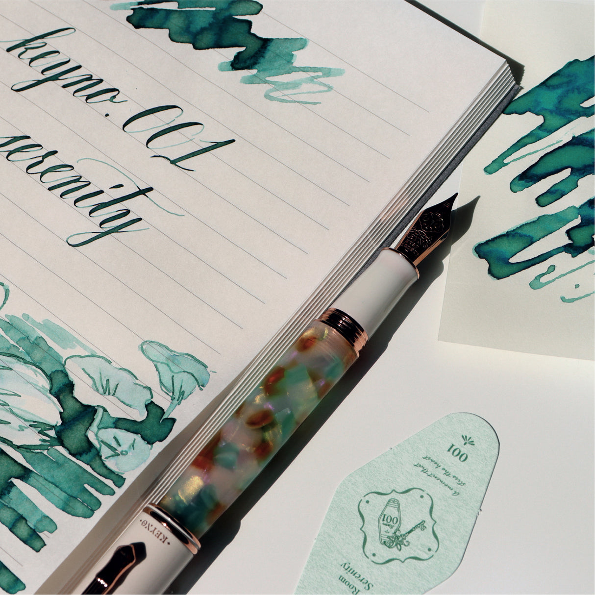 Dominant Industry Keyno Fountain Pen - No.001 Serenity