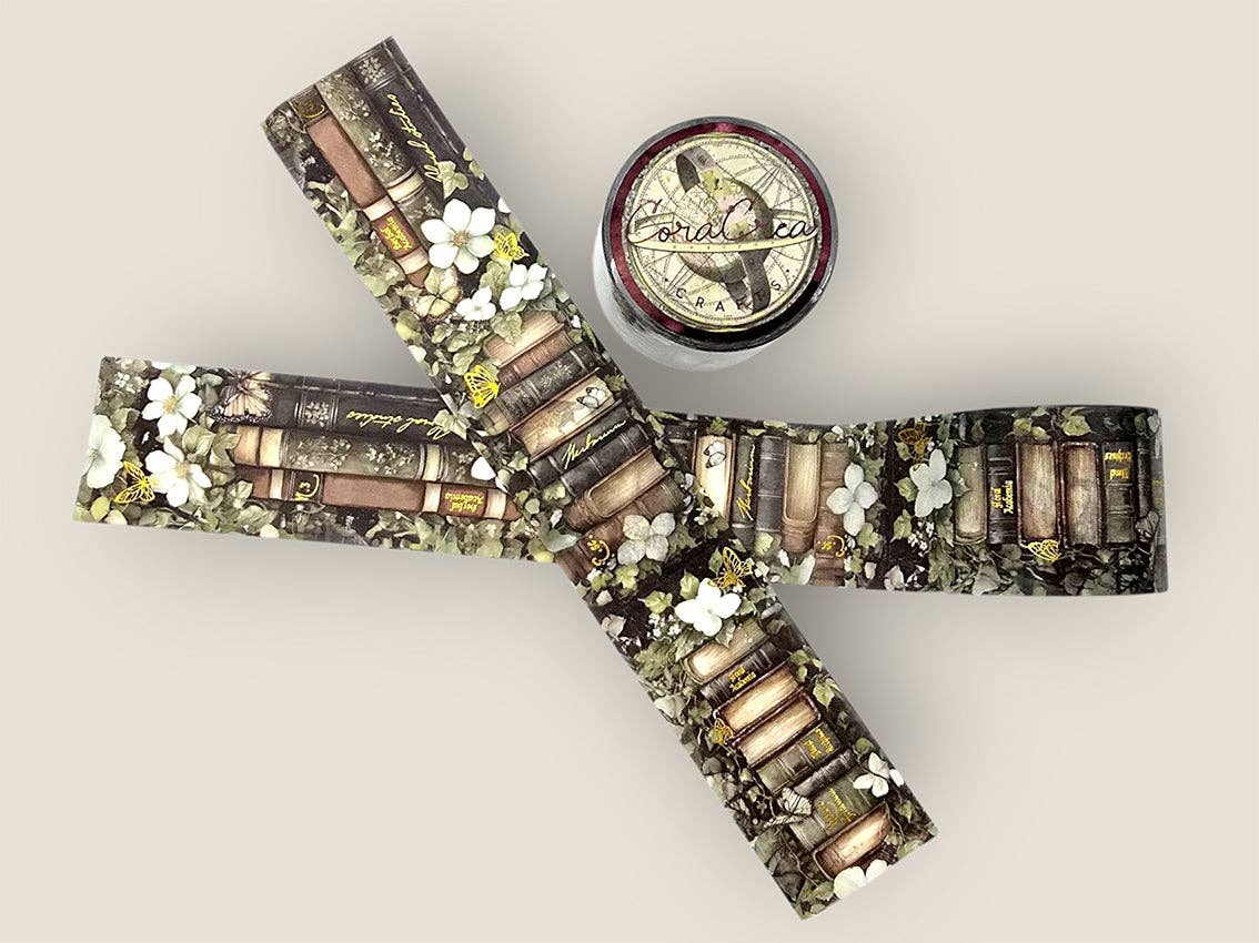 CoraCreaCrafts Summer Academia Foil Washi Tape