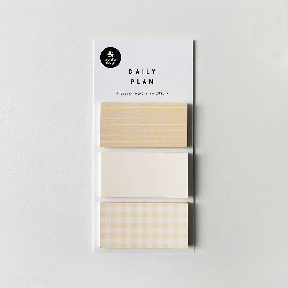 Suatelier Design Sticky Notes - Daily Plan.66