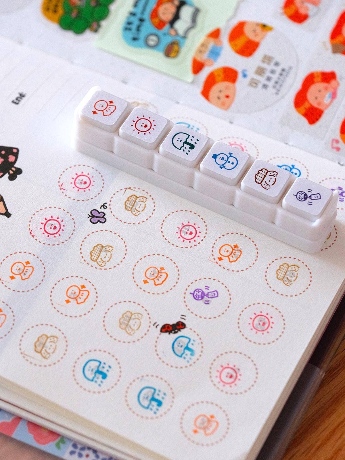RiN! Studio Mini 6-in-1 Stamp - Weather