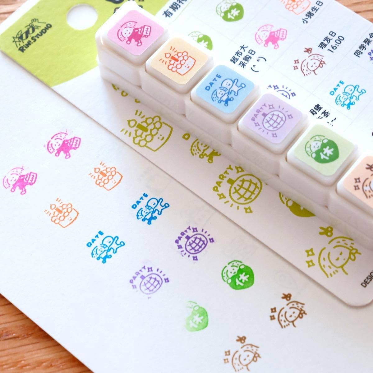 RiN! Studio Mini 6-in-1 Stamp - Everyday