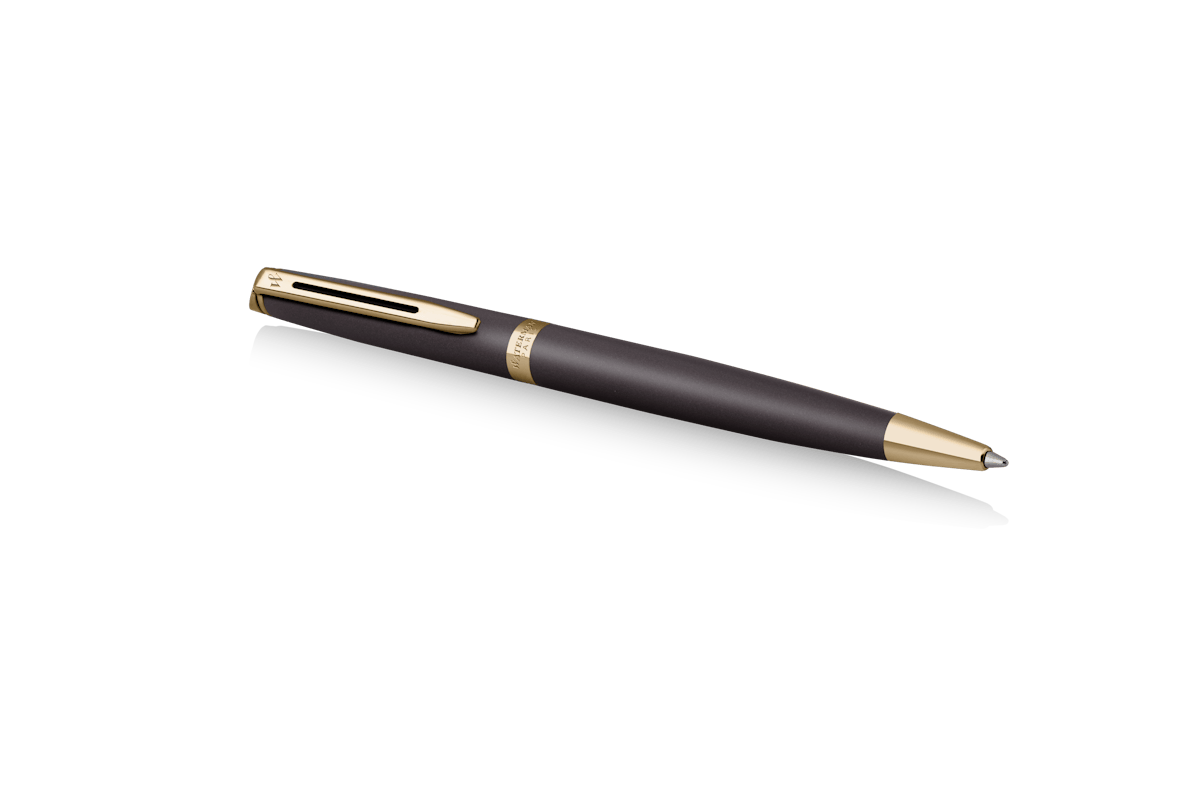 Waterman Hémisphère Understated Edit Ballpoint Pen - Lava Black