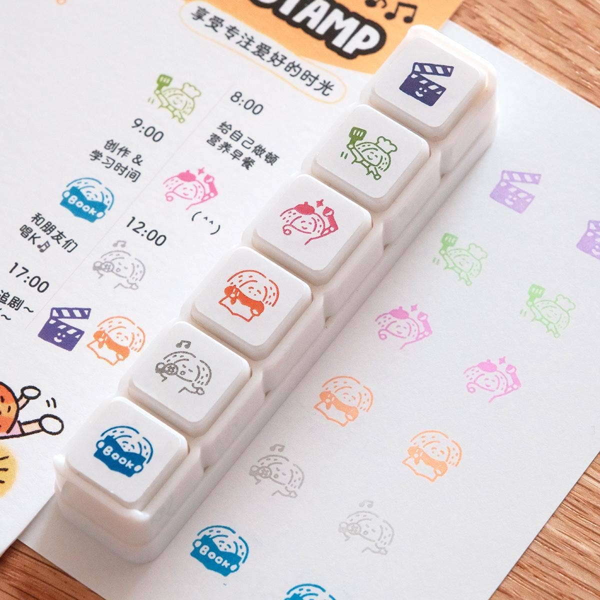 RiN! Studio Mini 6-in-1 Stamp - Hobby