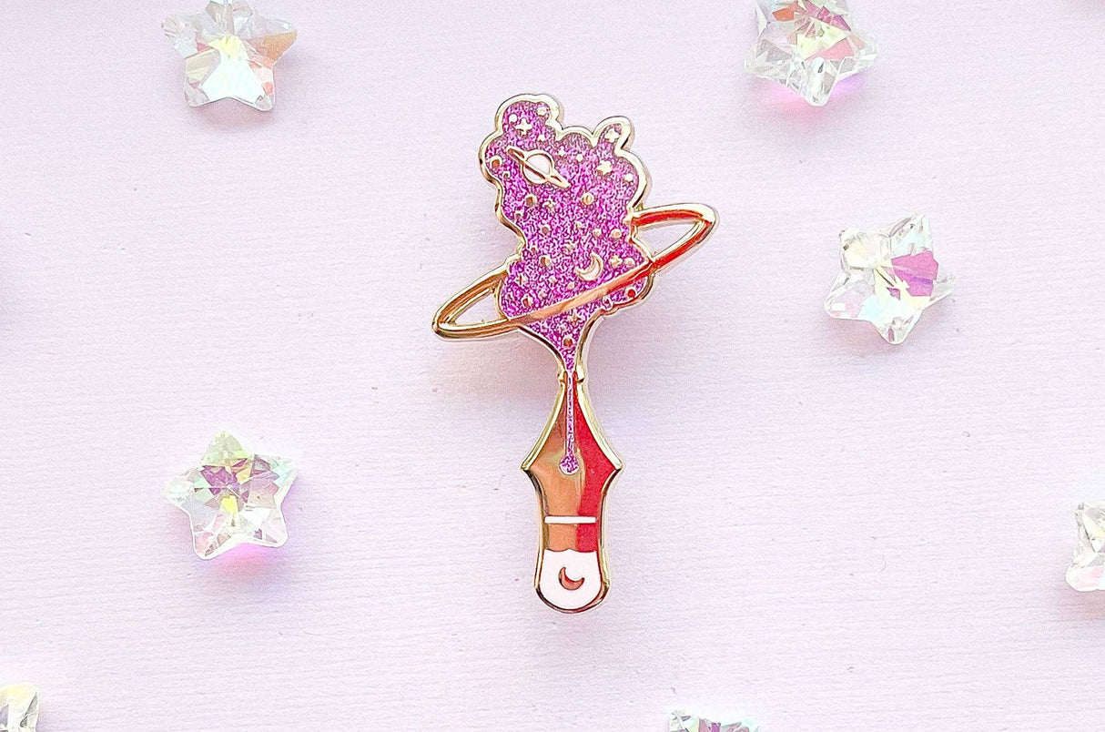 Inky Stars Enamel Pin
