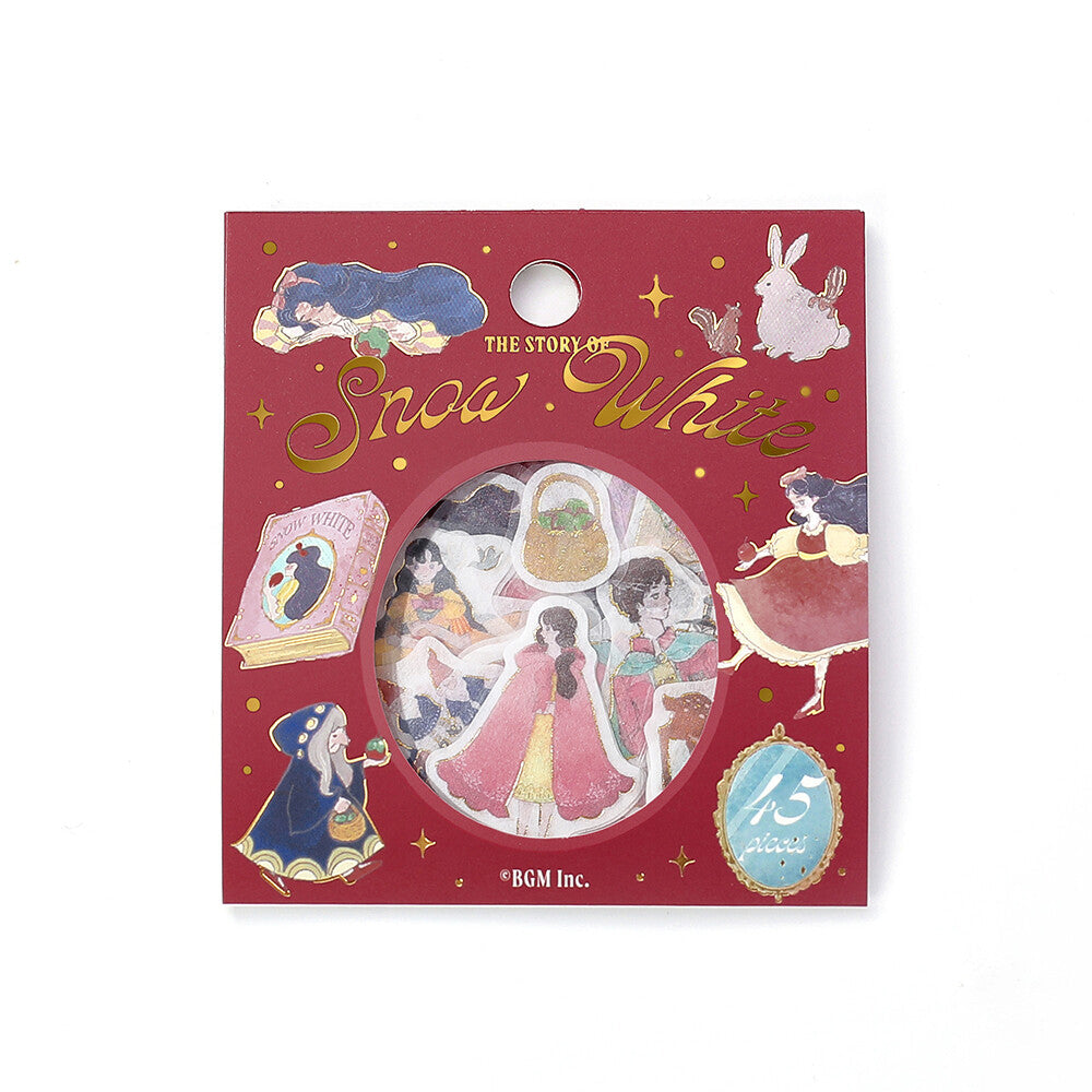 BGM Flake Stickers - Fairy Tale - Snow White