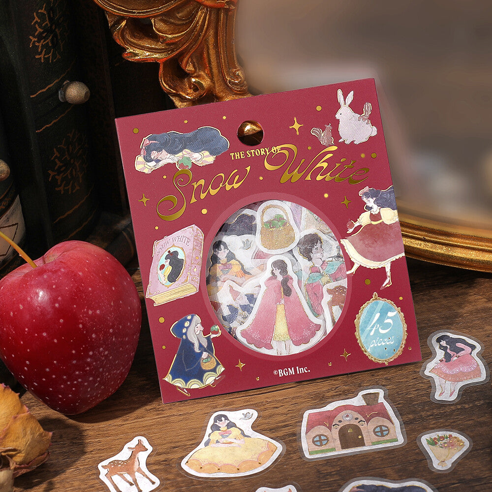 BGM Flake Stickers - Fairy Tale - Snow White