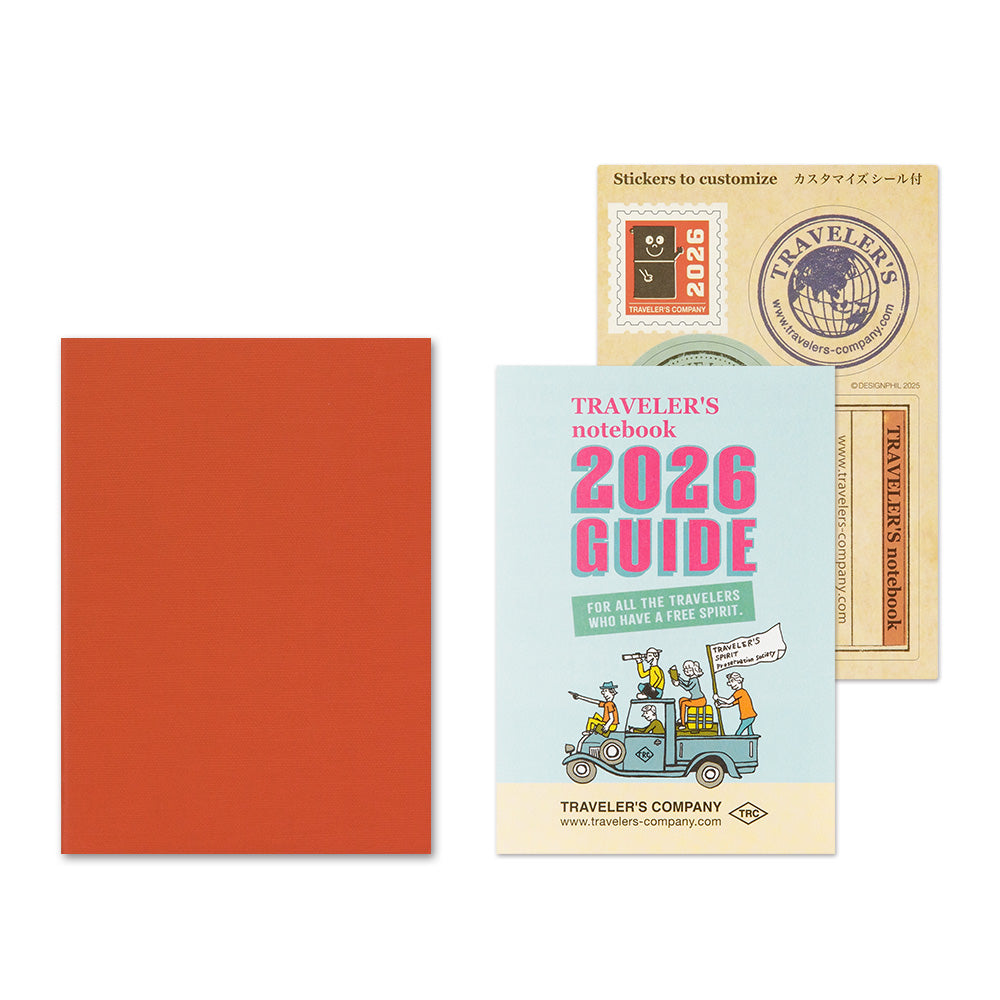 Traveler's Monthly Diary - Passport Size