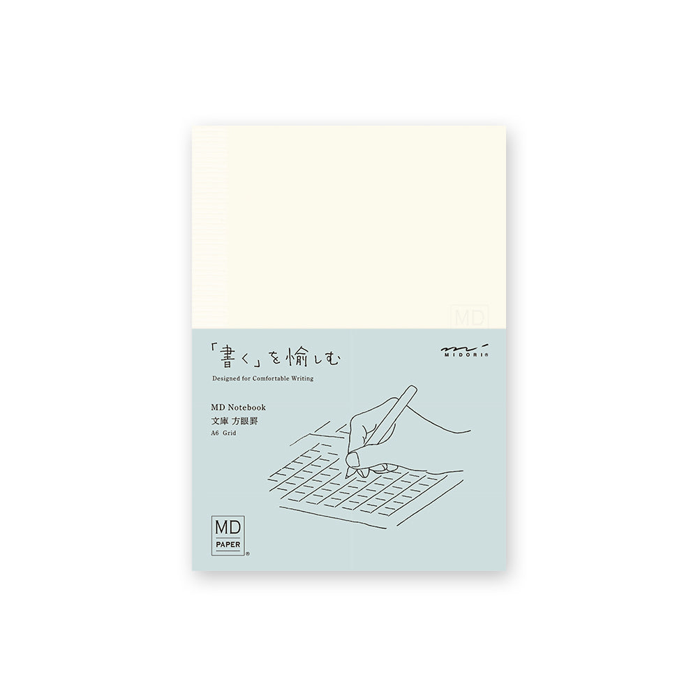 Midori MD Notebook - Grid - A6