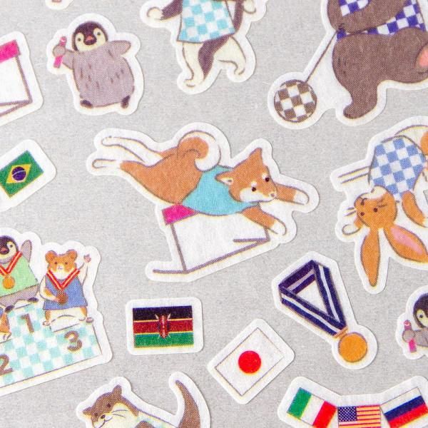 NB Large Sports Sticker Sheet - Track and Field