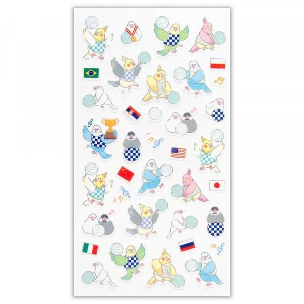 NB Large Sports Sticker Sheet - Volleyball