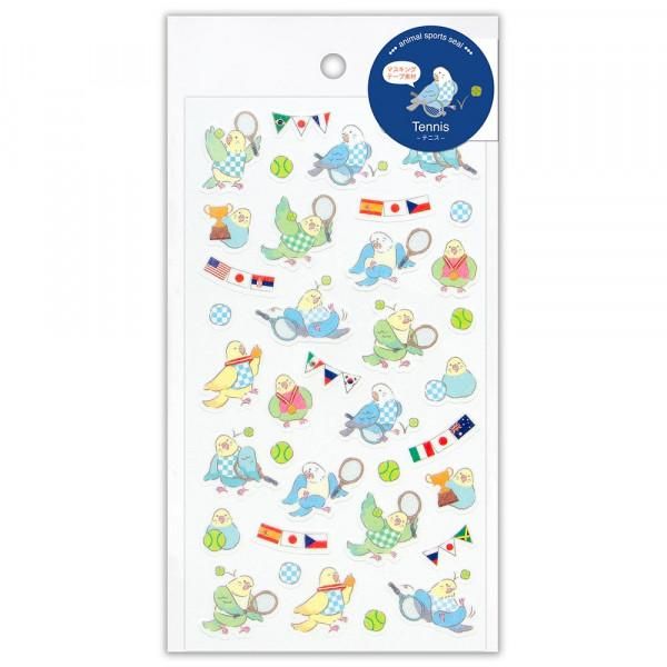 NB Large Sports Sticker Sheet - Tennis