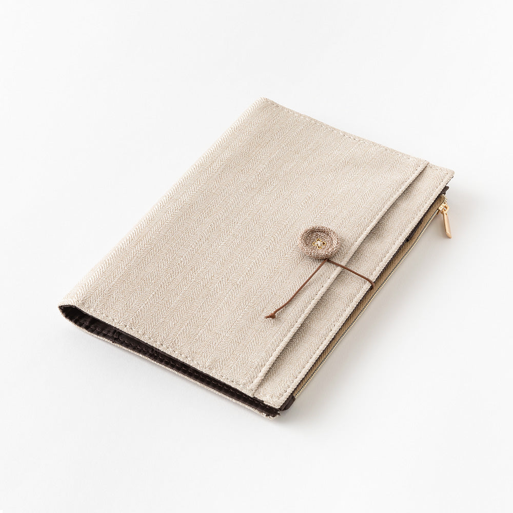 Midori Yuru Log Notebook B6 Cover - Cloth