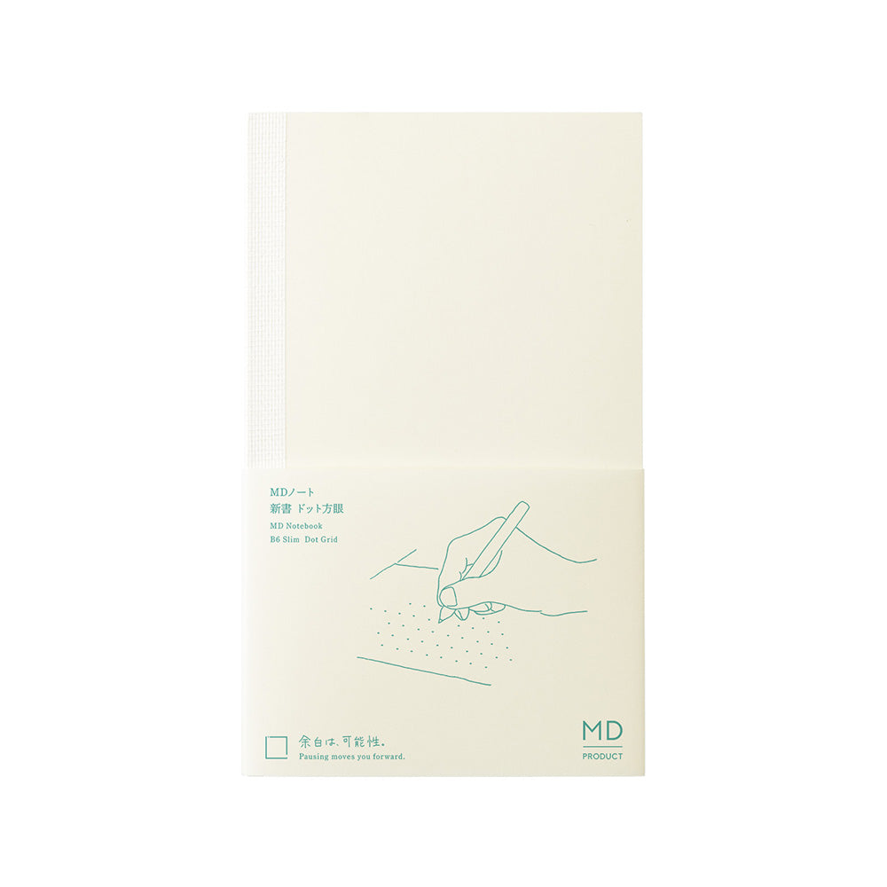 Midori MD Notebook - Dot Grid - B6 Slim