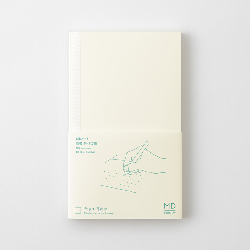 Midori MD Notebook - Dot Grid - B6 Slim