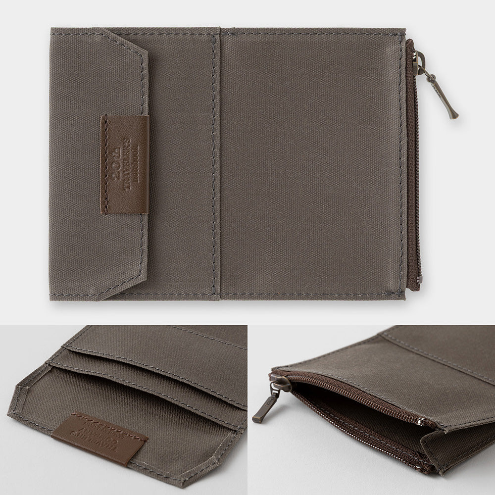 Traveler's Notebook - Card Size - 20th Anniversary Set - Brown
