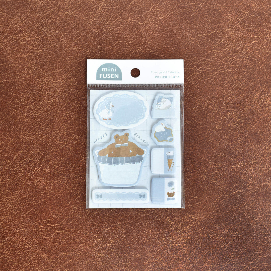 Papier Platz Tobimatsu Shoichiro Gold Foil Flake Stickers - Blue Favorite
