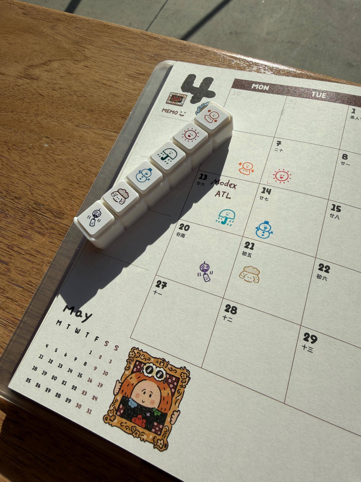 RiN! Studio Mini 6-in-1 Stamp - Weather