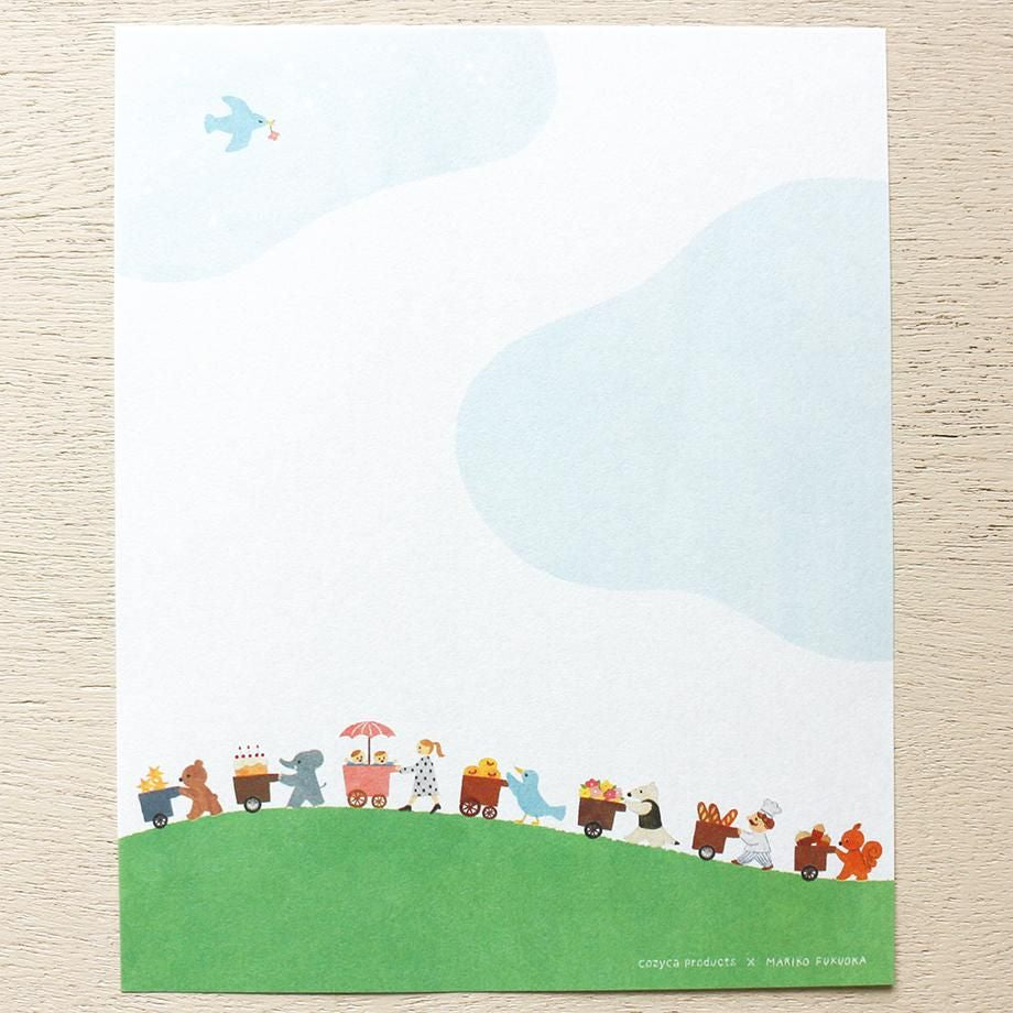 Hyogensha Cozyca Mariko Fukuoka Letter Set - Let's Carry