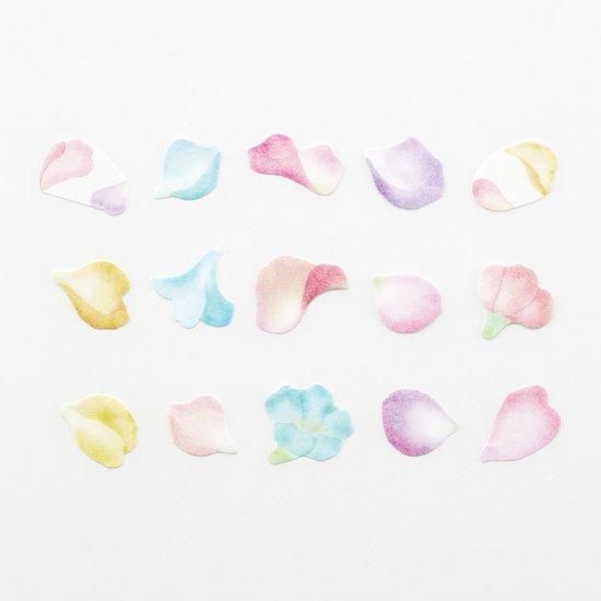 Bande Washi Tape Sticker Rolls - Flower Shower Pink
