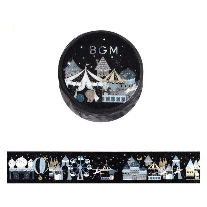 BGM Washi Tape - Midnight Amusement Park
