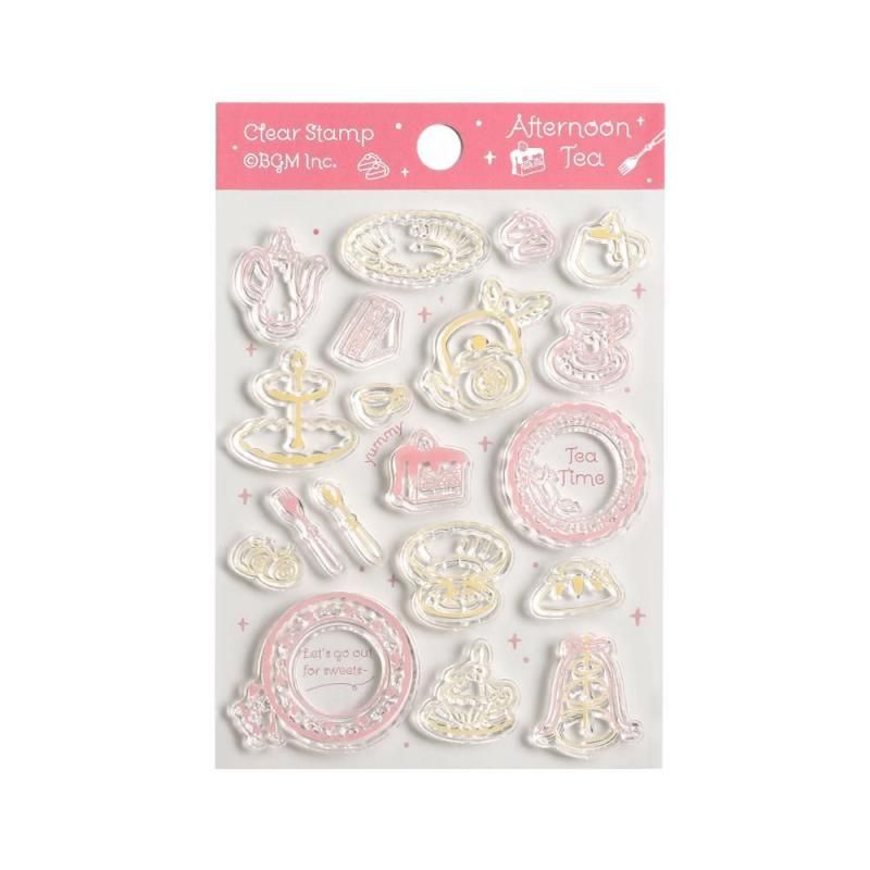 BGM Clear Stamp - Afternoon Tea Party