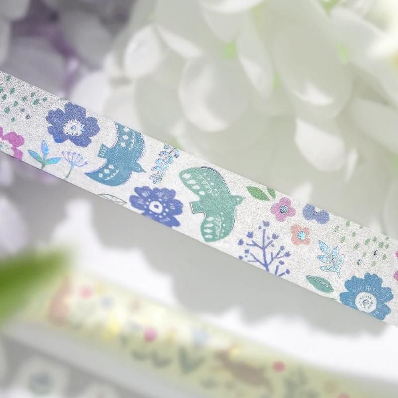 BGM Washi Tape - Nordic Forest - Birds Singing