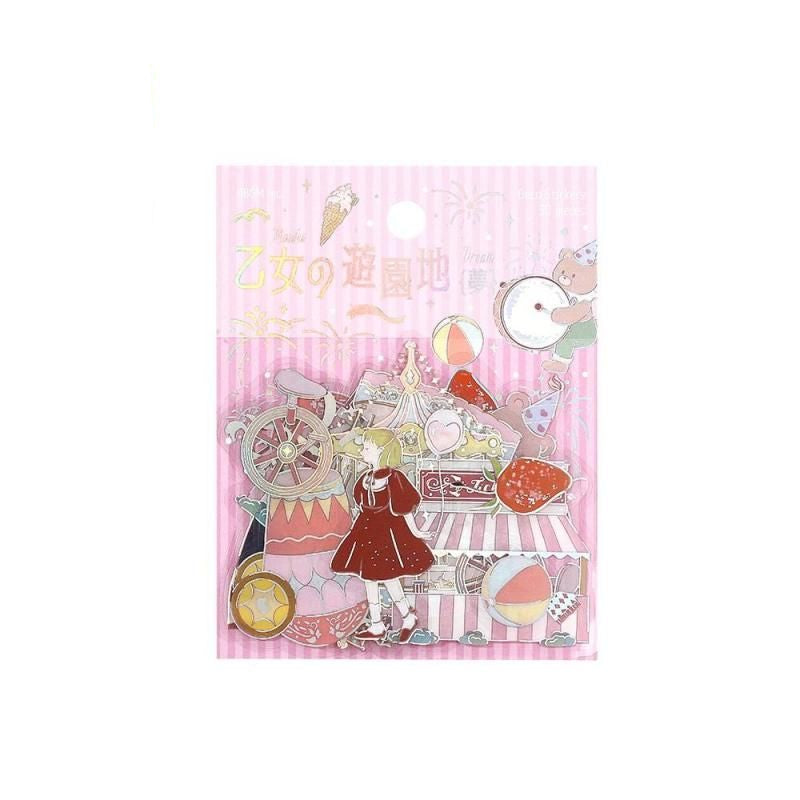BGM Planner Sticker Flakes - Maiden's Amusement Park - Dream