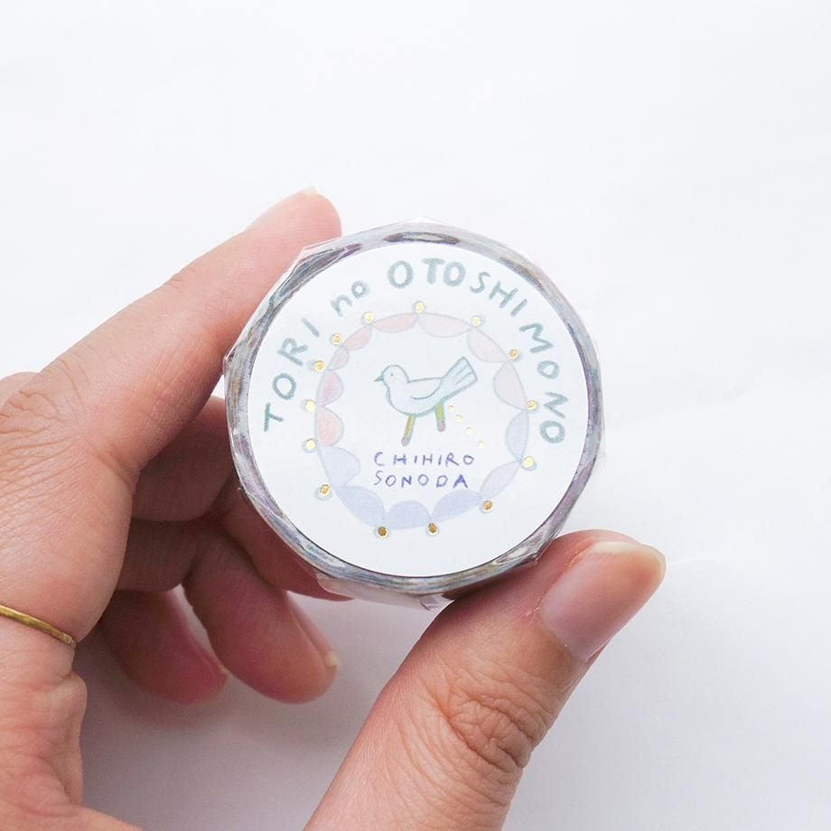 Hyogensha Cozyca Chihiro Sonoda Washi Tape - Tori no Otoshimono