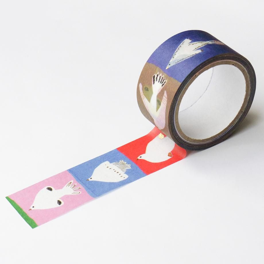 Hyogensha Cozyca Subikiawa. Foil-Stamped Washi Tape - Rooms