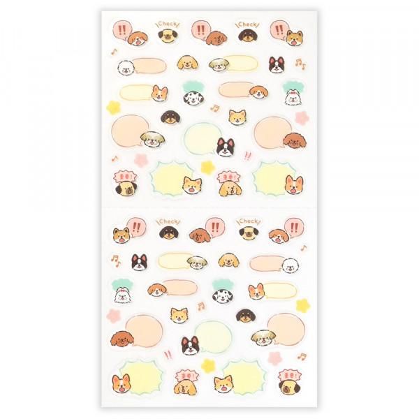 NB Large Planner Stickers - Talking Animals - Dogs