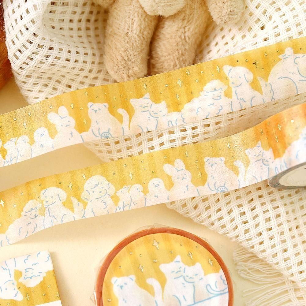 BGM Washi Tape - Life - Animal Weather