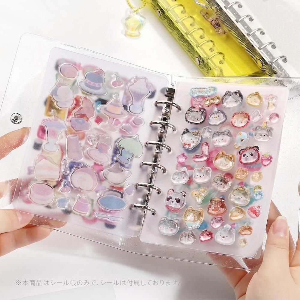 BGM Notebook Style Sticker Book - A6