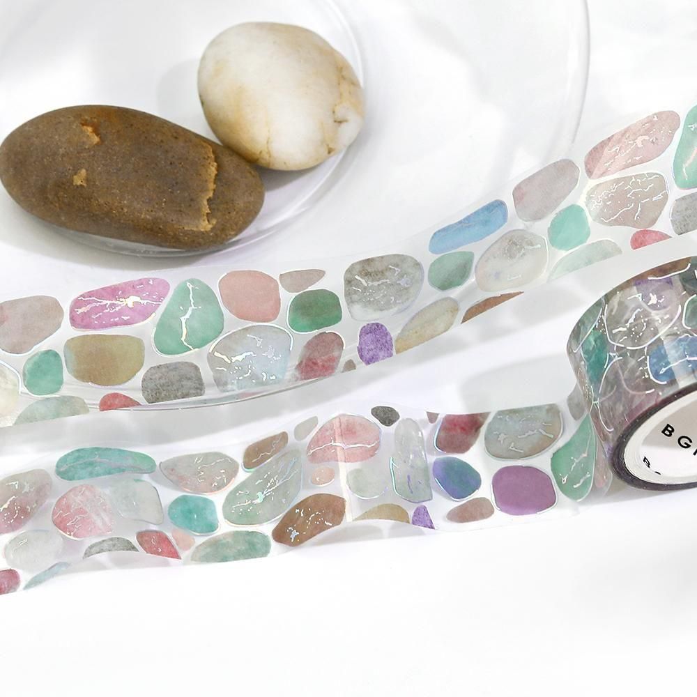 BGM Washi Tape - Clear Tape - Pebble