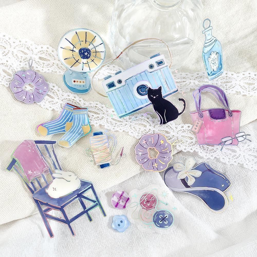 BGM Clear Flake Stickers - Dolce Vita - Fragments of Life
